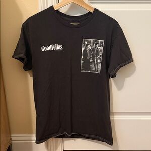 GoodFellas Black Graphic T-Shirt